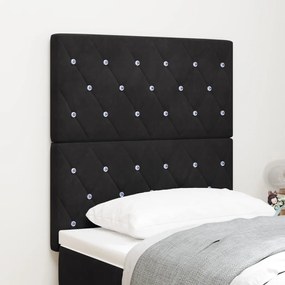 LED fejvég fekete 80 cm velúr