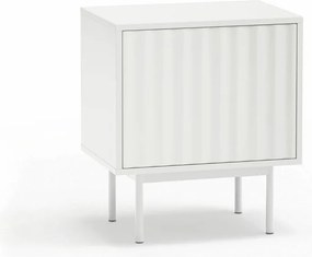 Fehér matt éjjeliszekrény Sierra – Teulat