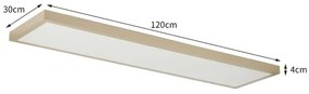 Brilagi-LED dimmelhető fürdőszobai lámpatest FRAME SMART LED/50W/230V 120x30 IP44 + távirányító