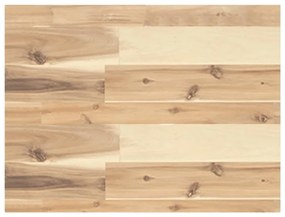 4 db kezeletlen tömör akácfa függőpolc 60 x 30 x 4 cm