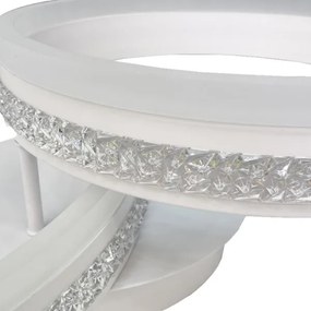 LED Dimmelhető felületre szerelhető csillár LED/110W/230V 3000-6500K + távirányítás