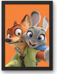 Gyerekszoba poszter Mese Állatkert A4-es méret