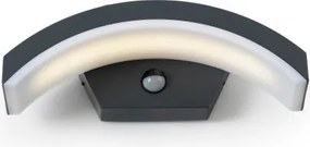 Brilagi - ARCELO LED kültéri fali lámpa szenzorral LED/8W/230V IP54