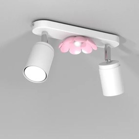 Spotlámpa FLOWER 2xGU10/8W/230V fehér