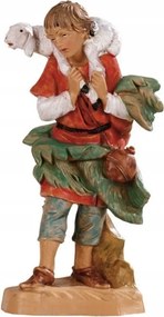 Fontanini "Fiú báránysal a vállán" figura 12cm magas figurákhoz