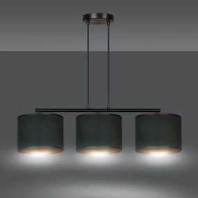 Emibig modern függeszték hilde fekete emi1054/3