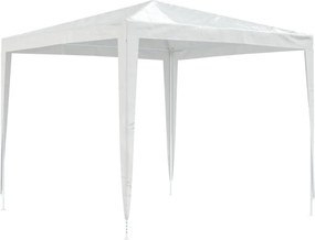 vidaXL fehér rendezvénysátor 2,5 x 2,5 m