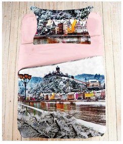 EMI Khloe 3D pamut ágyneműhuzat, A standard egyszemélyes ágy szett tartalma: 1x 140x200 + 1x 70x90