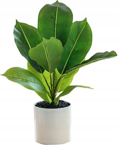 Műnövény Cserépben Realisztikus 34cm Fikusz Füge Dekoráció