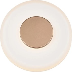 Bézs LED dimmelhető fali lámpa ø 22 cm Celeste – Trio