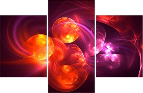 Modern absztrakció képe (90x60 cm)