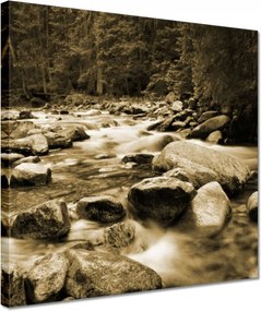 Vászonkép 30x30 Tátra Lengyel hegyek Kilátás