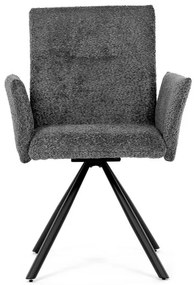 Szürke Bouclé Étkezőszék. DCH-W1117 GREY2