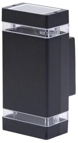 Kültéri fali lámpa NIZZA 2xGU10/35W/230V IP65