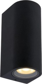 LUCIDE 69801-02-30 ZARO Modern Kültéri Fali Lámpa Fekete GU10 IP44