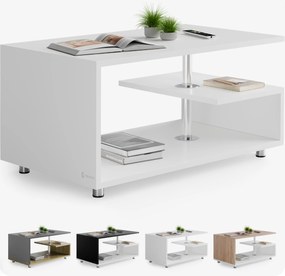 Deuba Orlando dohányzóasztal 95x55x50 cm - fehér