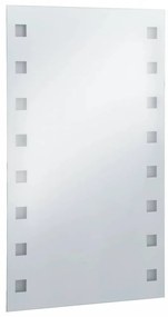 Led-es fürdőszobai falitükör 60 x 100 cm