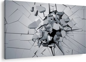3D absztrakciós kép (90x60 cm)