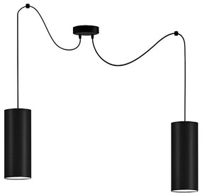 Belis CsillĂĄr zsinĂłron ZIK 2xE27/40W/230V pĂłk fekete BE0414