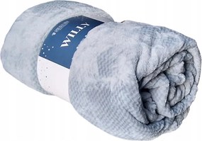 Takaró Ágytakaró Pléd Kapa kanapéra Ágy 150x200 cm Szürke Puha Steppelt