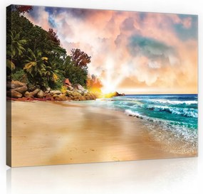 Falikép képek tengerpart tenger 100x75