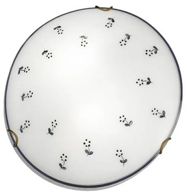 Kolarz 731.11.4.17 - Mennyezeti lámpa NONNA 1xE27/60W/230V átm. 30 cm kék