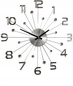Falióra Jvd HT109.1 – Modern design kristályokkal 49 cm