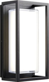 ENDON 80547 FRAME Modern Kültéri Fali Lámpa Fekete LED IP44