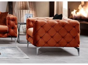 Narancssárga fotel Como – Artie