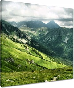 Vászonkép 60x60 Tátra Lengyel hegyek Kilátás