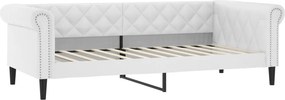 vidaXL fehér műbőr kanapéágy 80 x 200 cm