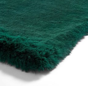 Super Teddy smaragdzöld szőnyeg, 60 x 120 cm - Think Rugs