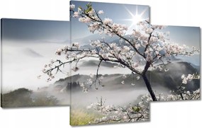 Vászonkép 100x60 Japán Virágzó cseresznye