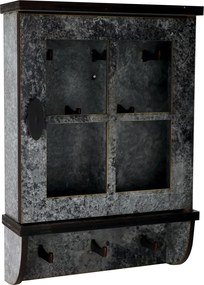 Szekrény, Kulcstartó Doboz 9 beton sötét , Sok Különböző Minta