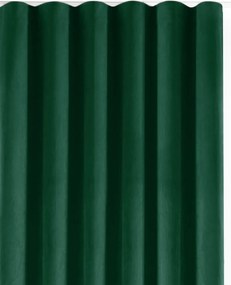 Zöld bársony dimout (részleges sötétítő) függöny 140x250 cm Velto – Filumi