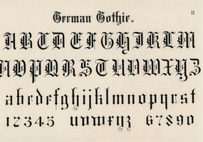 Fotótapéta Flizelin Fali ragasztó szett Gótikus betűk 312x219 Ragasztó