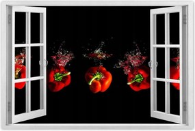 Poszter 60x40 Piros paprika