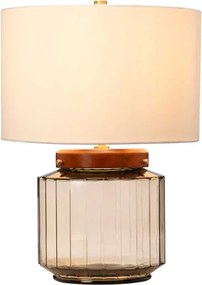 Elstead Lighting LUGA LUGA-TL-SMOKE Asztali lámpa 1x60W/E27