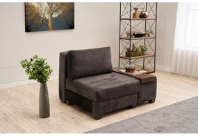 Széthúzható fotel Perenilla C (J) (antracit + dió). 1107033