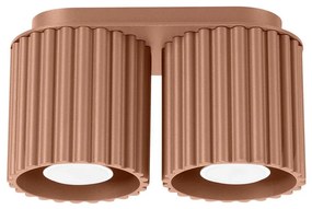 Sollux  SL.1805 - AURA spotlámpa 2xGU10/10W/230V barna