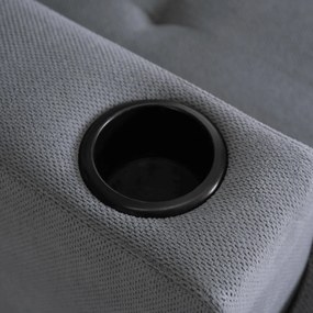 Pihenőfotel szürke színben NEO