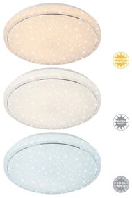 Brilo - LED Dimmelhető mennyezeti lámpa STARRY SKY LED/18W/230V 3000-6500K + távirányító