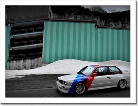 Poszterek keretben 40x30 Bmw Hármas 3er Autó