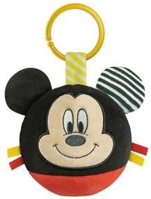 Disney Mickey plüss labdafigura, baba csörgő Clementoni