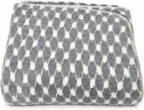 Meleg Puha Pöttyös Takaró 140x200 MrTowel 400g/m2 Antracit Fehér Foltos