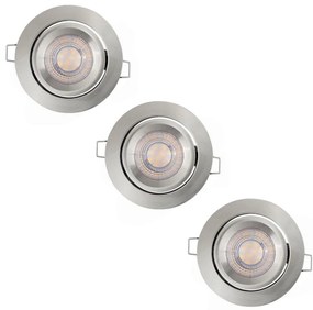 Ledvance - 3 darabos szett: SIMPLE dimmelhető beépíthető LED lámpatest LED/4,9W/230V
