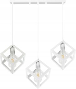 Mennyezeti Függőlámpa Modern Geometrikus 3x E27 Fehér IL Mio Sweden