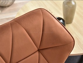 Fotel Velma S (réz + fekete). 1110475