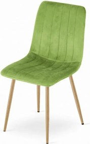 Világoszöld bársonyszék LAVA