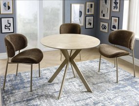 Kiso Noelle étkezőszék cappuccino/kasmír